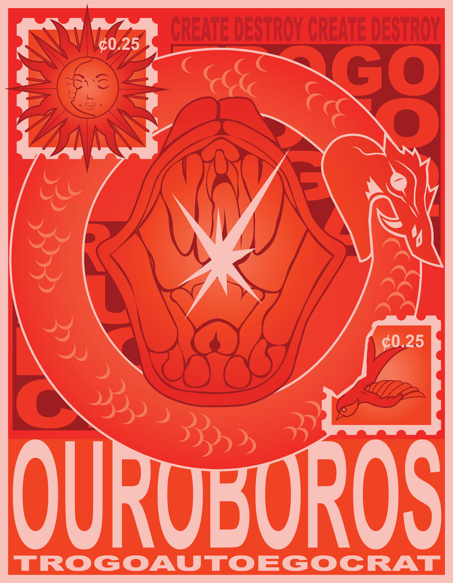 "Trogoautoegocrat" 2025 - Illustrator