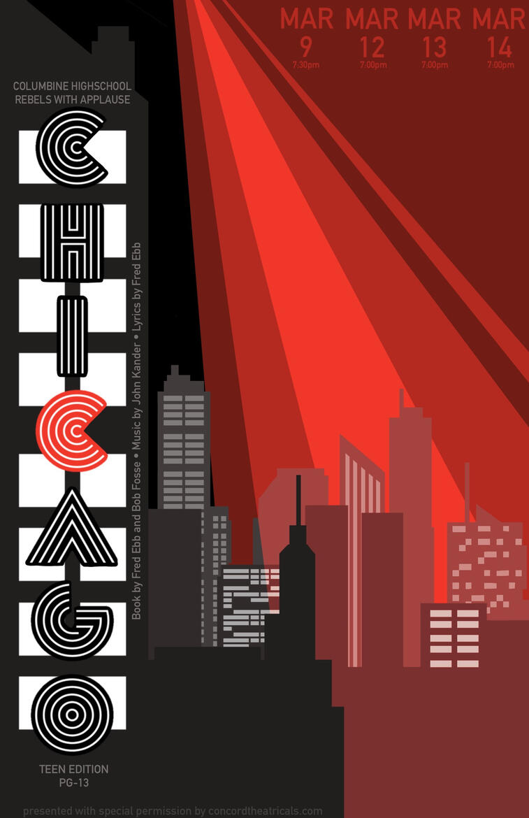 "Chicago: Teen Edition Poster" 2024 - Photoshop