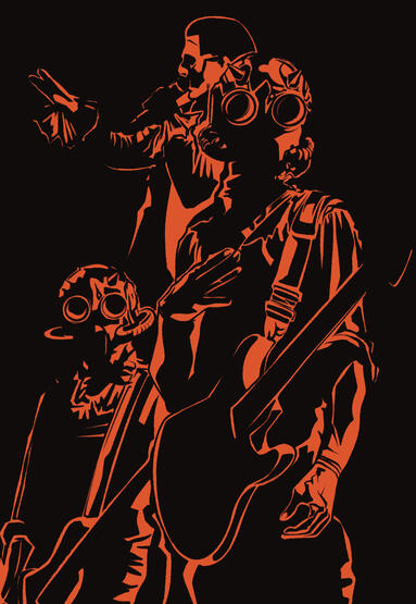3 of Ghouls : 8.5"x11"